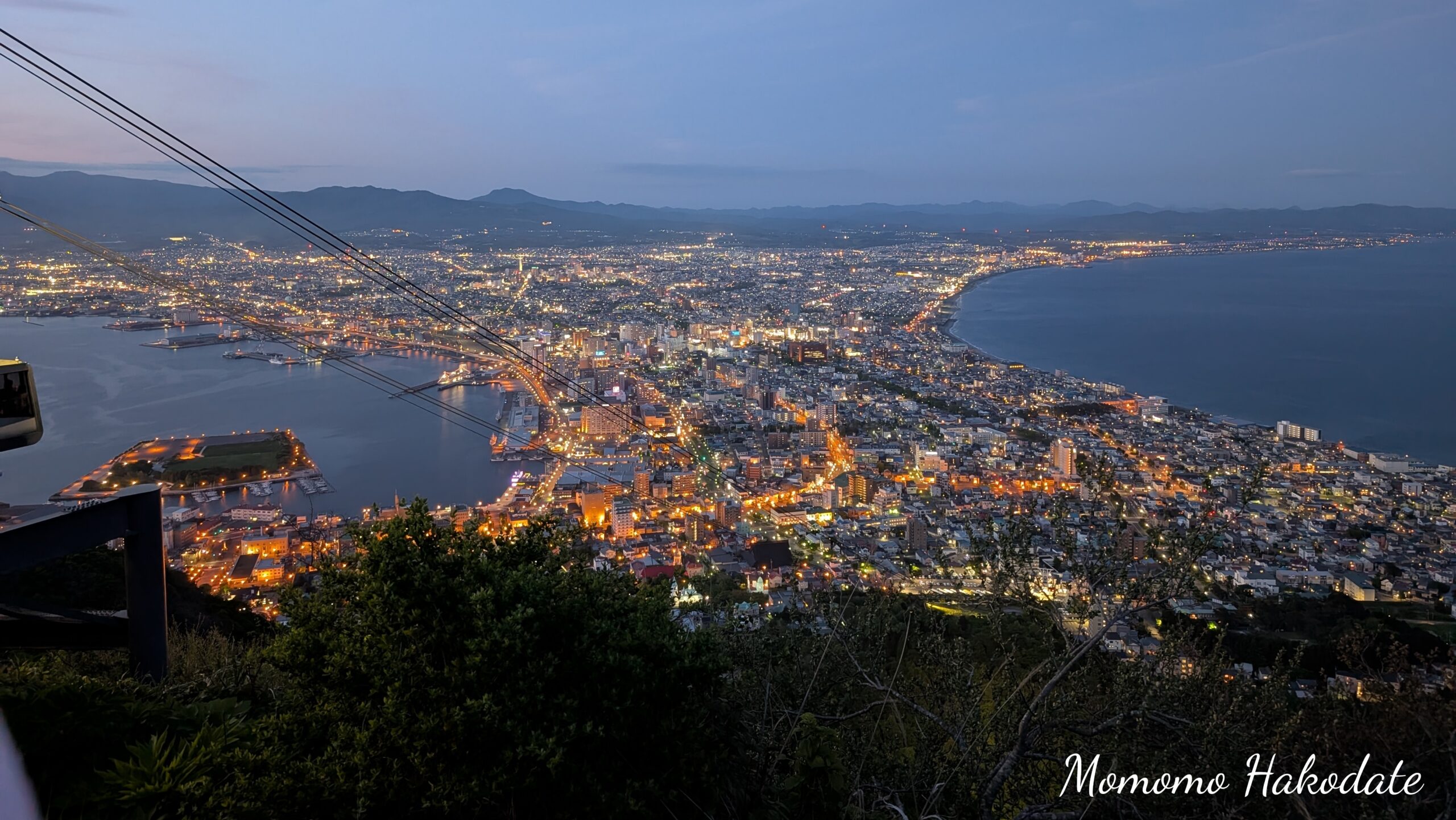 漁火公園からの夜景2