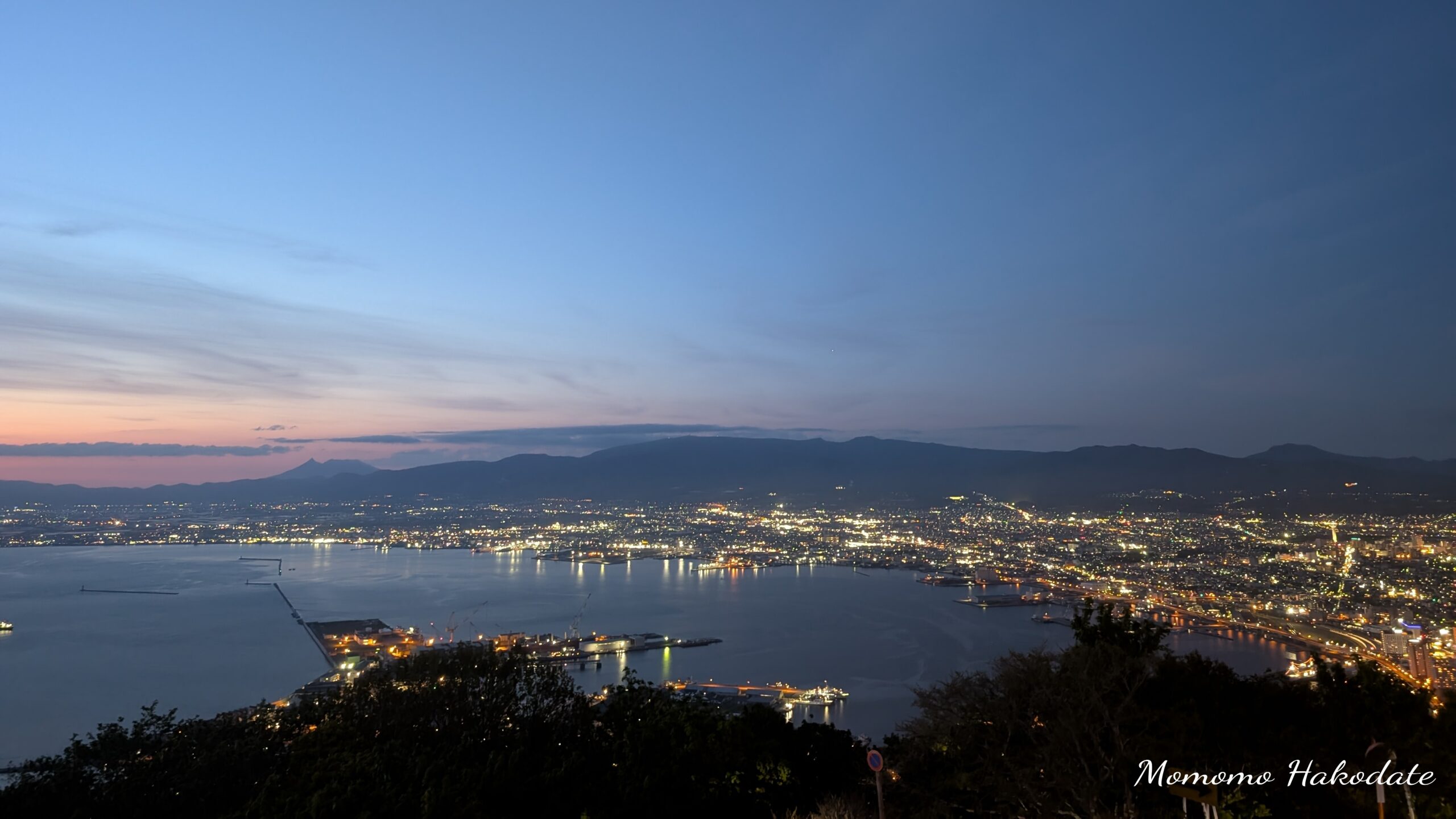 展望台左側からの夜景2
